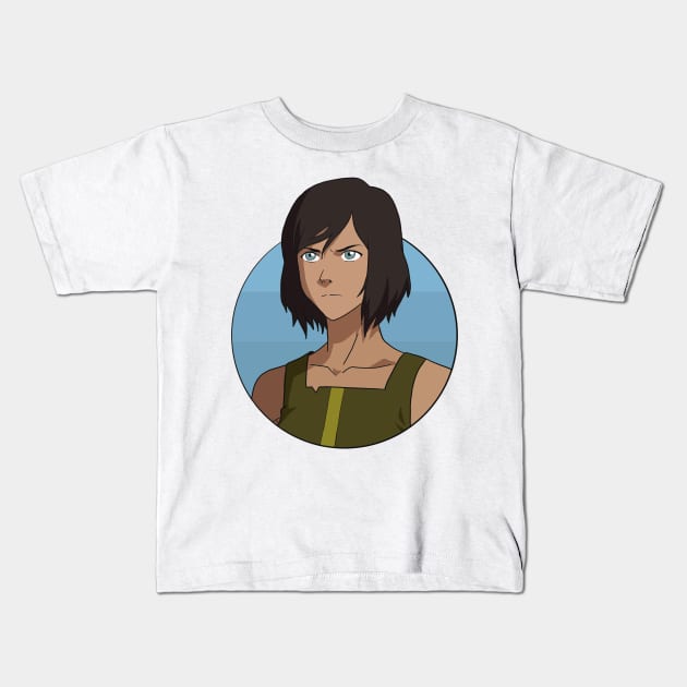 LOK - Korra Kids T-Shirt by jenartfart